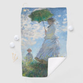 Claude Monet Woman met een parasol / La Promenade Golfhanddoek (Insitu)