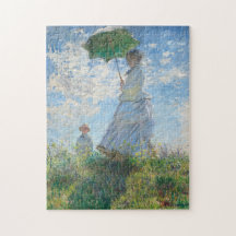 Claude Monet Woman met een parasol / La Promenade