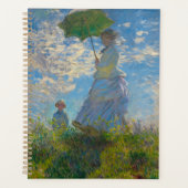 Claude Monet Woman met een parasol Planner (Voorkant)