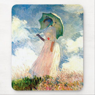 Claude Monet Woman met Parasol Muismat