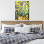 Claude Monet - Wood Lane Canvas Afdruk (Insitu (Slaapkamer))