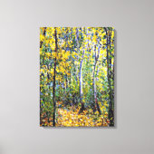 Claude Monet - Wood Lane Canvas Afdruk (Voorkant)
