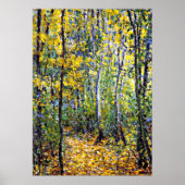 Claude Monet - Wood Lane Poster (Voorkant)