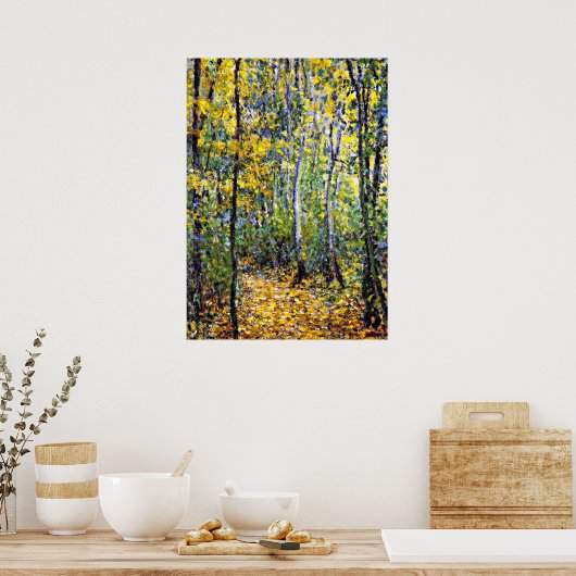 Claude Monet - Wood Lane Poster (Keuken)