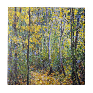 Claude Monet - Wood Lane Tegeltje