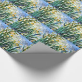 Claude Monet Yellow Irissen en Malva 19 Cadeaupapier (Hoek)