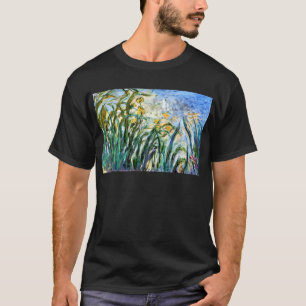 Claude Monet Yellow Irissen en Malva 19 T-shirt