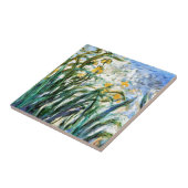 Claude Monet Yellow Irissen en Malva 19 Tegeltje (Zijkant)