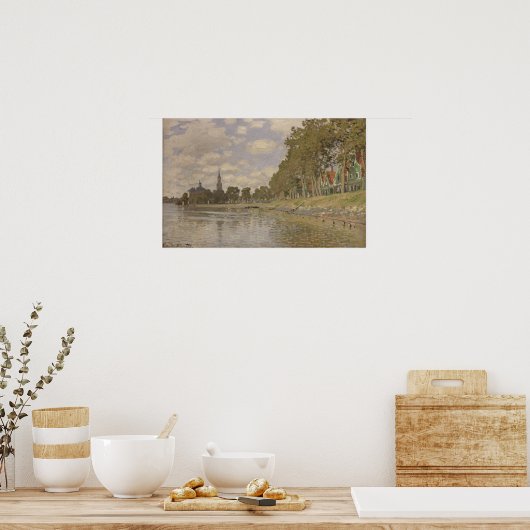 Claude Monet | Zaandam 1871 Poster (Keuken)