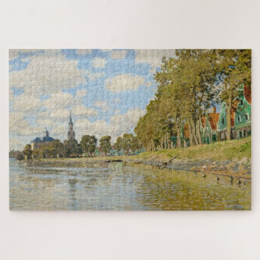 Claude Monet - Zaandam Legpuzzel (Horizontaal)