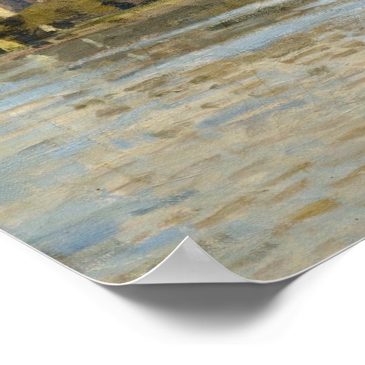 Claude Monet - Zaandam Poster (Hoek)