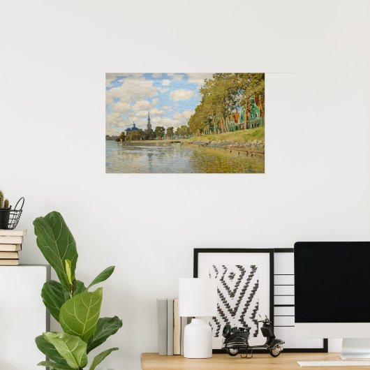 Claude Monet - Zaandam Poster (Thuiskantoor)