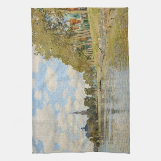 Claude Monet - Zaandam Theedoek (Verticaal)