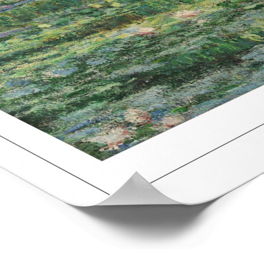 Claude Monet Zedign Art Poster #1 (Hoek)