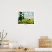 Claude Monet Zedign Art Poster #108 (Keuken)