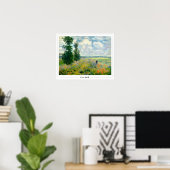 Claude Monet Zedign Art Poster #108 (Thuiskantoor)