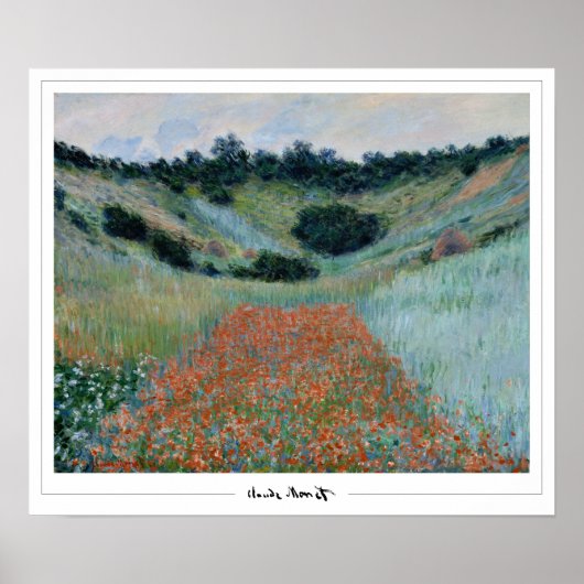 Claude Monet Zedign Art Poster #11-2 (Voorkant)
