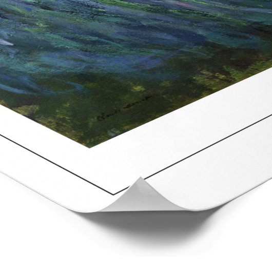 Claude Monet Zedign Art Poster #12 (Hoek)