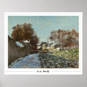 Claude Monet Zedign Art Poster #120 (Voorkant)