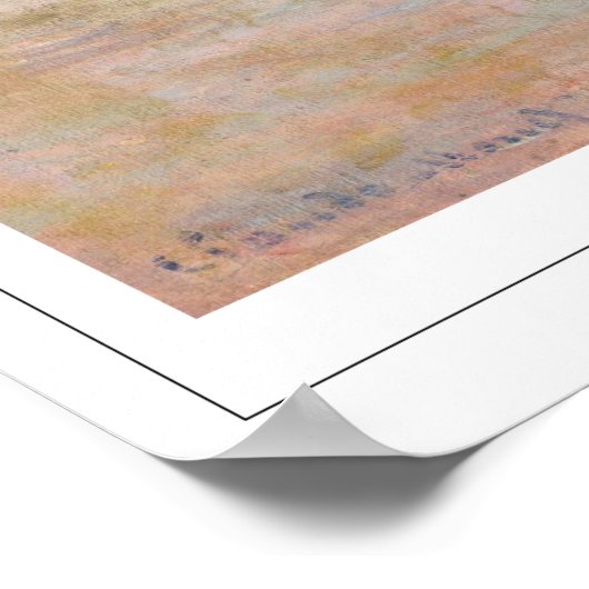Claude Monet Zedign Art Poster #12-2 (Hoek)