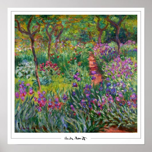 Claude Monet Zedign Art Poster #141-2 (Voorkant)