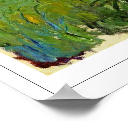 Claude Monet Zedign Art Poster #158 (Hoek)