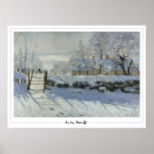 Claude Monet Zedign Art Poster #15-2 (Voorkant)