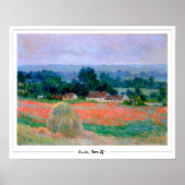Claude Monet Zedign Art Poster #160-2 (Voorkant)