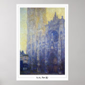 Claude Monet Zedign Art Poster #170-2 (Voorkant)