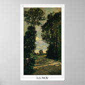 Claude Monet Zedign Art Poster #17-2 (Voorkant)