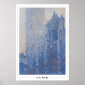 Claude Monet Zedign Art Poster #18-2 (Voorkant)