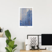 Claude Monet Zedign Art Poster #18-2 (Thuiskantoor)