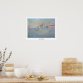 Claude Monet Zedign Art Poster #19 (Keuken)