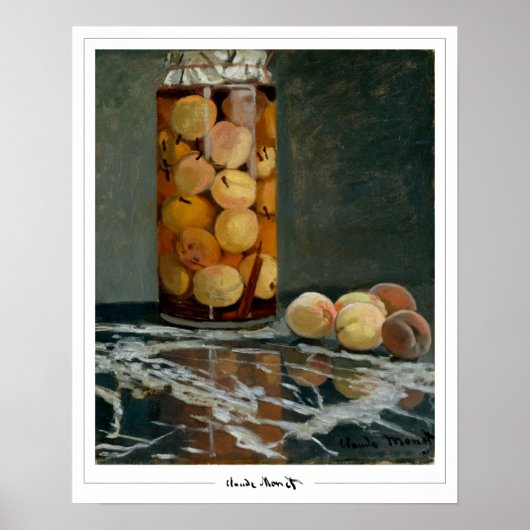 Claude Monet Zedign Art Poster #1-2 (Voorkant)