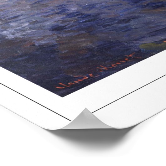 Claude Monet Zedign Art Poster #2 (Hoek)