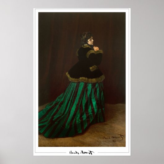 Claude Monet Zedign Art Poster #213 (Voorkant)