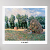 Claude Monet Zedign Art Poster #21-2 (Voorkant)