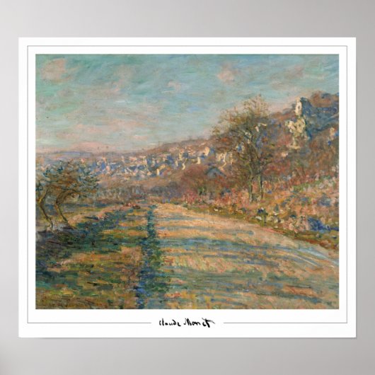 Claude Monet Zedign Art Poster #27 (Voorkant)
