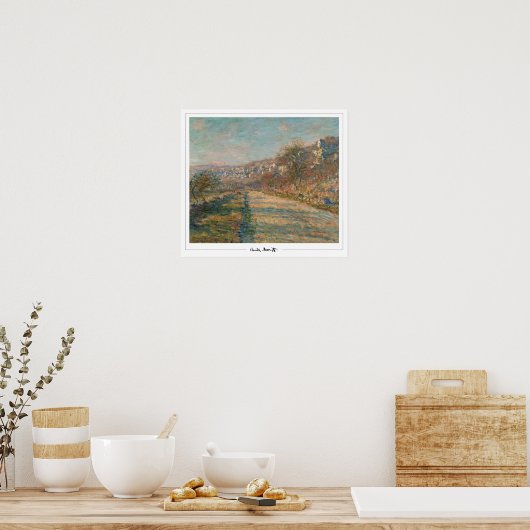 Claude Monet Zedign Art Poster #27 (Keuken)