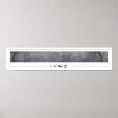Claude Monet Zedign Art Poster 297-2 (Voorkant)
