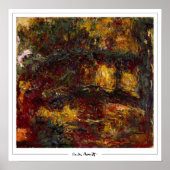 Claude Monet Zedign Art Poster #2-2 (Voorkant)