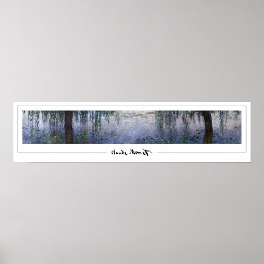 Claude Monet Zedign Art Poster #307 (Voorkant)