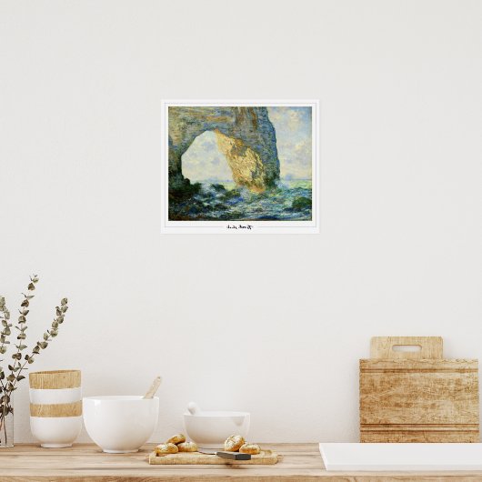Claude Monet Zedign Art Poster #311 (Keuken)