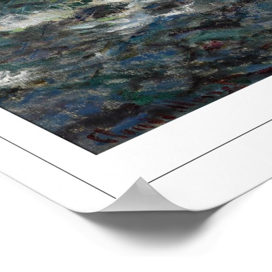 Claude Monet Zedign Art Poster #31-2 (Hoek)