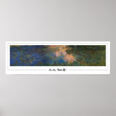 Claude Monet Zedign Art Poster #334 (Voorkant)
