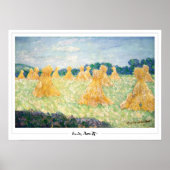Claude Monet Zedign Art Poster #34-2 (Voorkant)