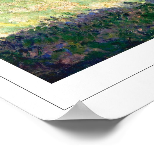 Claude Monet Zedign Art Poster #34-2 (Hoek)