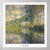 Claude Monet Zedign Art Poster #38 (Voorkant)