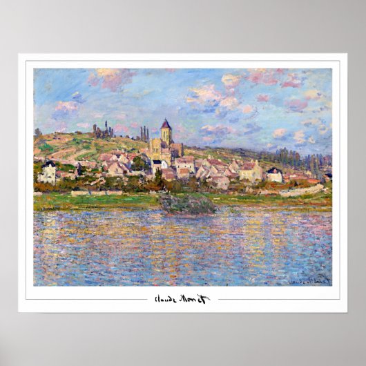 Claude Monet Zedign Art Poster #39-2 (Voorkant)