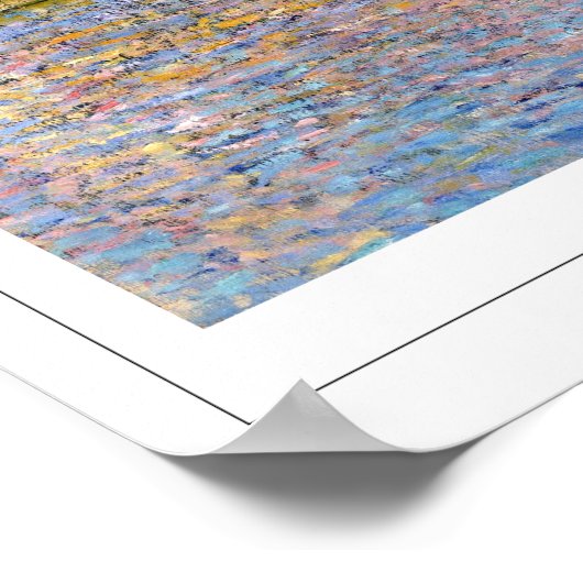 Claude Monet Zedign Art Poster #39-2 (Hoek)